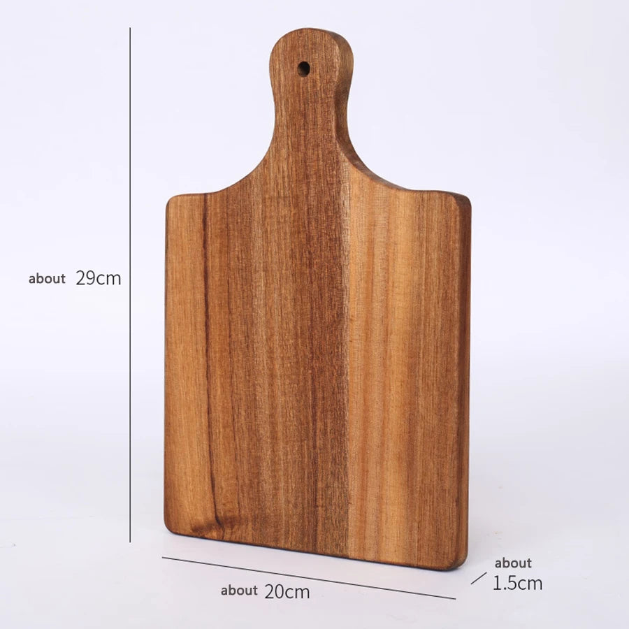 Cutting Boards Wooden Board Wood Charcuterie Chopping Board Pizza Board Large Camping Accessories Utensils