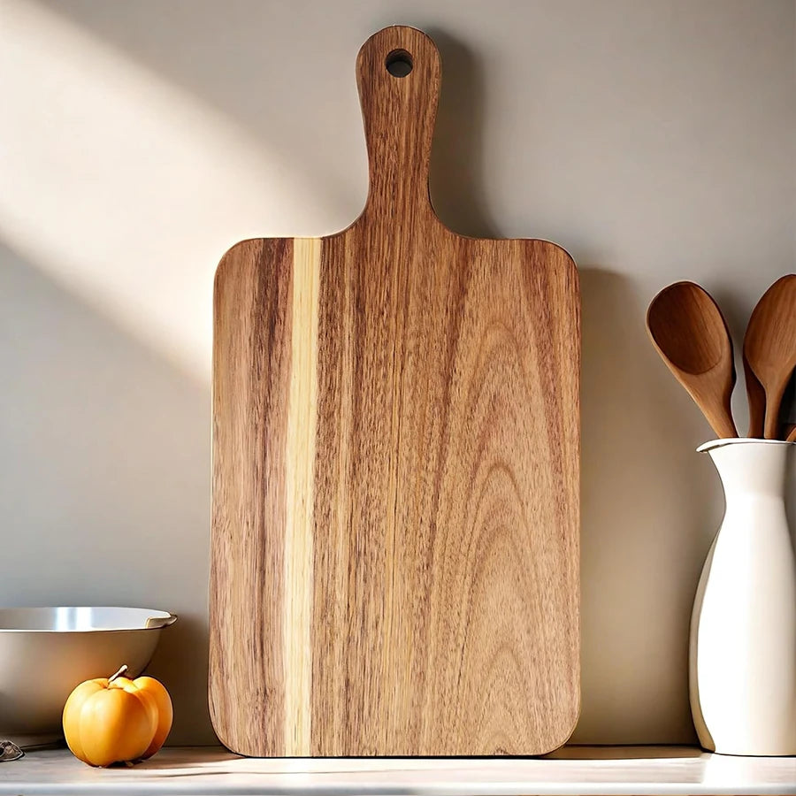 Cutting Boards Wooden Board Wood Charcuterie Chopping Board Pizza Board Large Camping Accessories Utensils